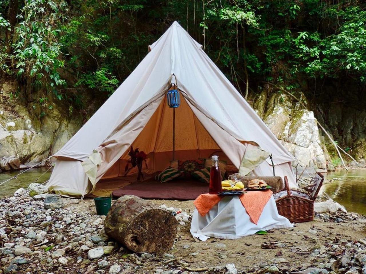Pluma Hidalgo Glamping Finca Margaritas מראה חיצוני תמונה
